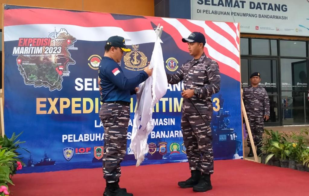 Demi Unkap Sejarah Kejayaan Maritim Nusantara, Tim Putih Expedisi Maritim 2023 Bertolak ke Monumen Divisi IV ALRI di Kabupaten HSS, Lanjut ke IKN Kaltim
