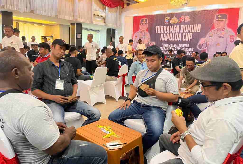 Jalin Silaturahmi, Polda Kalsel Gelar Turnamen Domino Diikuti 256 Peserta dari 13 Kabupaten dan Kota
