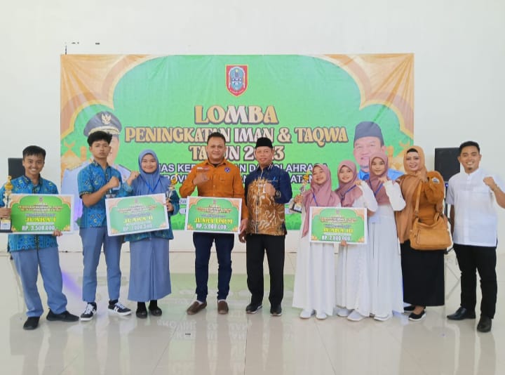Batola Juara Umum Lomba Peningkatan Imtak Kalsel 2023 Yang Digelar Dispora dii Kandangan, Sultan Daffa Sabet Juara Utama Tahfiz Qur’an