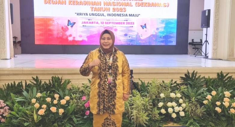 Dibuka Istri Wapres Ny Wury Maruf Amin,  Hj. Raudatul Jannah Ikuti Rakernas Dekranas 2023 dan Dorong Pelaku UMKM Lebih Kreatif