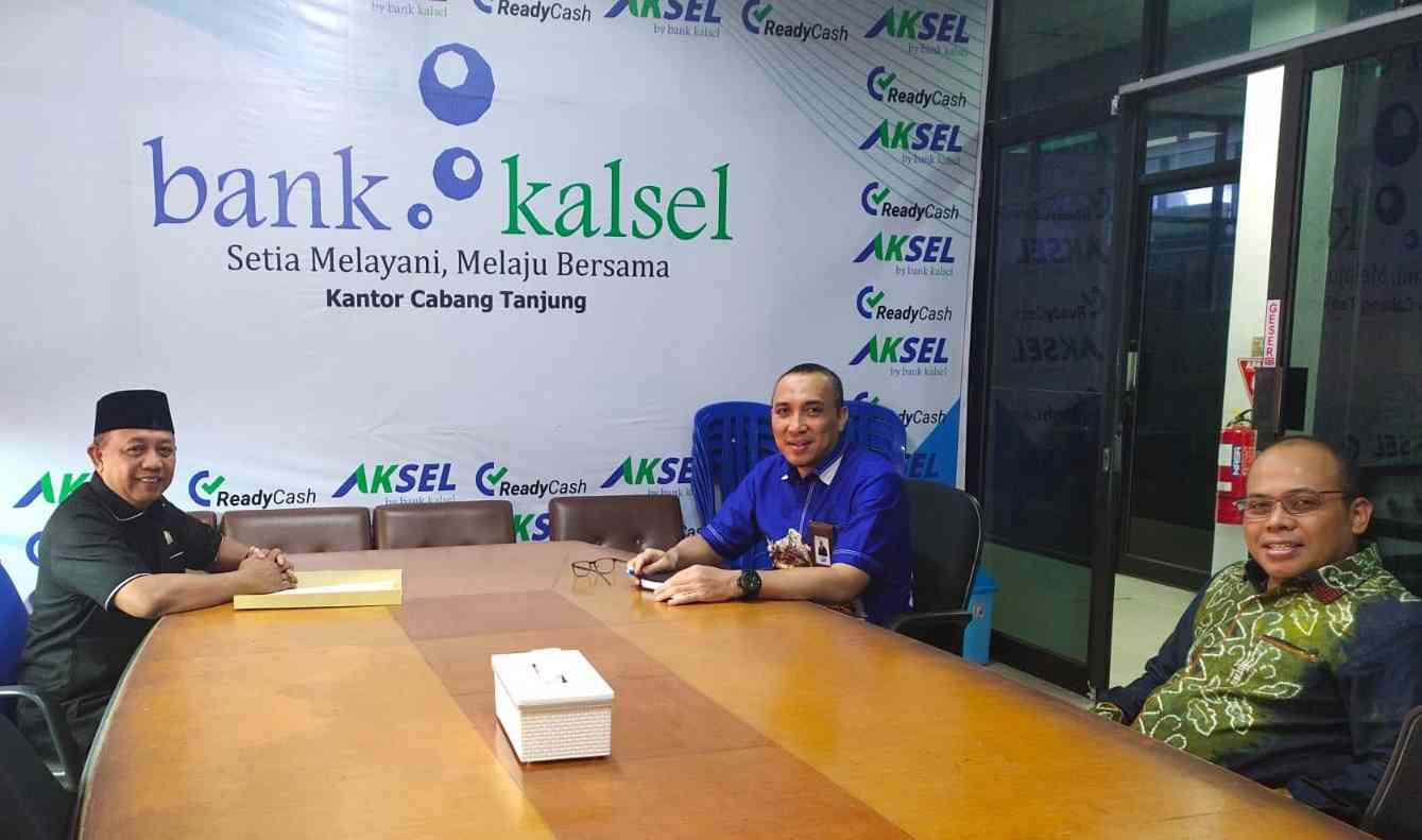 Dinilai Bagus, Komisi II DPRD Kalsel Apresiasi Kinerja Bank Kalsel Cabang Tanjung