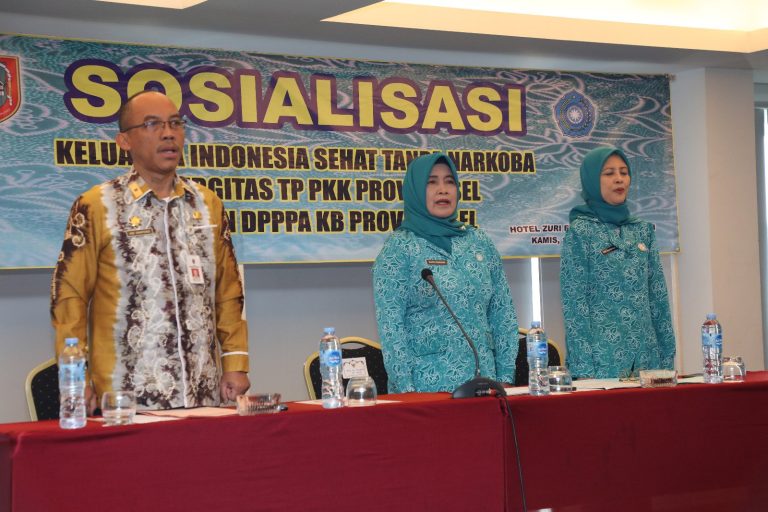 TP PKK Kalsel Sosialisasikan Keluarga Indonesia Sehat Tanpa Narkoba, Hj  Raudatul Jannah : Cegah Mulai Keluarga Dan Sosialisasikan Ketetangga