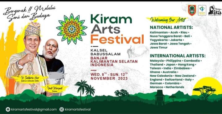 Paman Birin Dukung Penuh Kiram Arts Festival ‘Bergerak’ Melalui Seni dan Budaya, Selain Lokal dan Nasional, 20 Negara Dipastikan Hadir