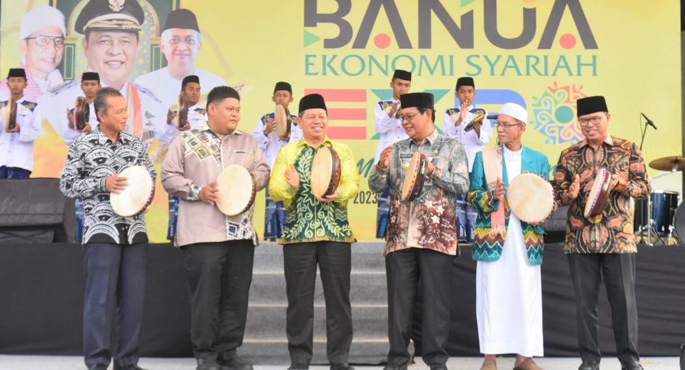 Buka Banua Ekonomi Syariah Expo 2023, Paman Birin : Ruang Pesantren dan Pelaku Usaha Syariah Tingkatkan Daya Saing