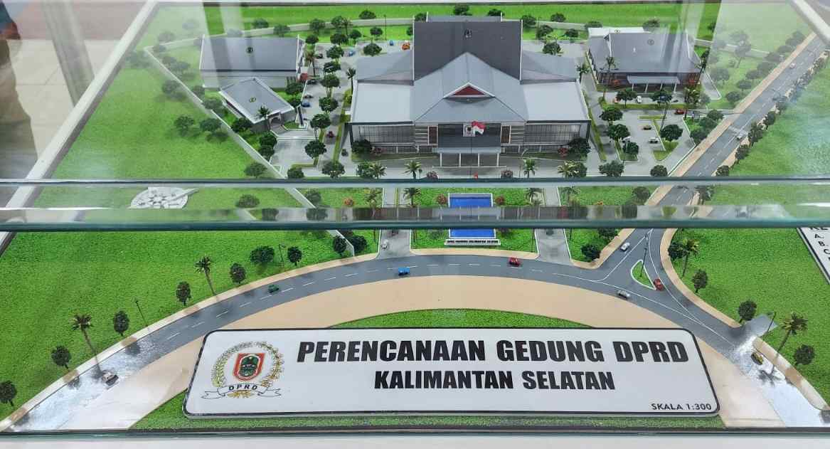 Ekspos Konsultan Perencana, Tahun 2024 Gedung DPRD Kalsel Yang Baru Di Banjabaru Mulai Dibangun