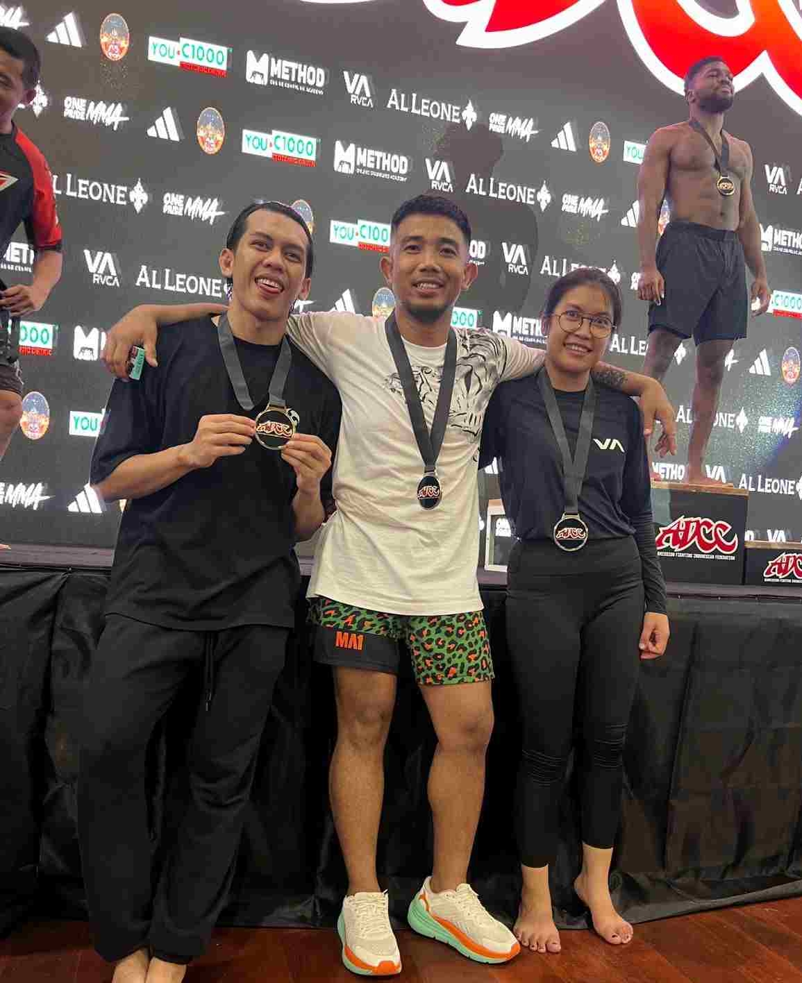 Berlaga Dievent Internasional, 3 Atlet Jiujitsu Banjarmasin Raih Medali Emas Dan Perak