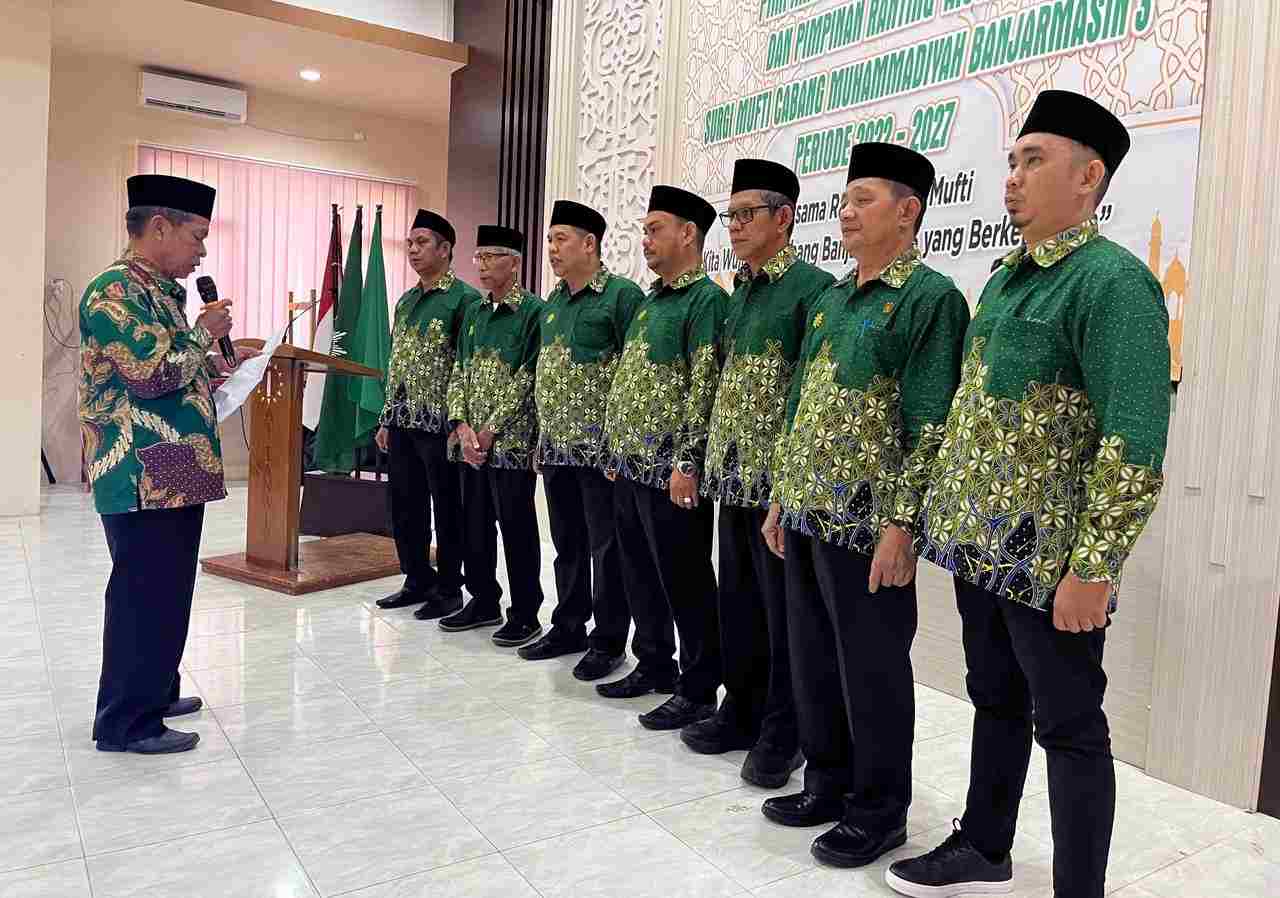 Usai Dilantik, Ranting Muhammadiyah Surgi Mufti Segera Buat Program Kerja Organisasi