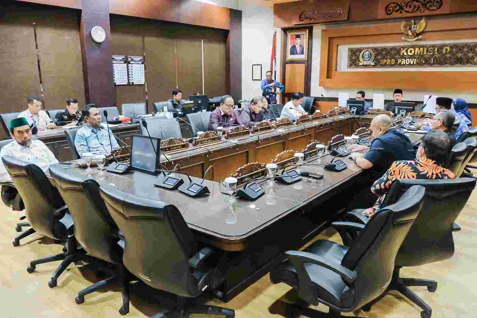 Komparasi Penanganan Kawasan Kumuh, Komisi III DPRD Kalsel Sambangi DPRD Jatim