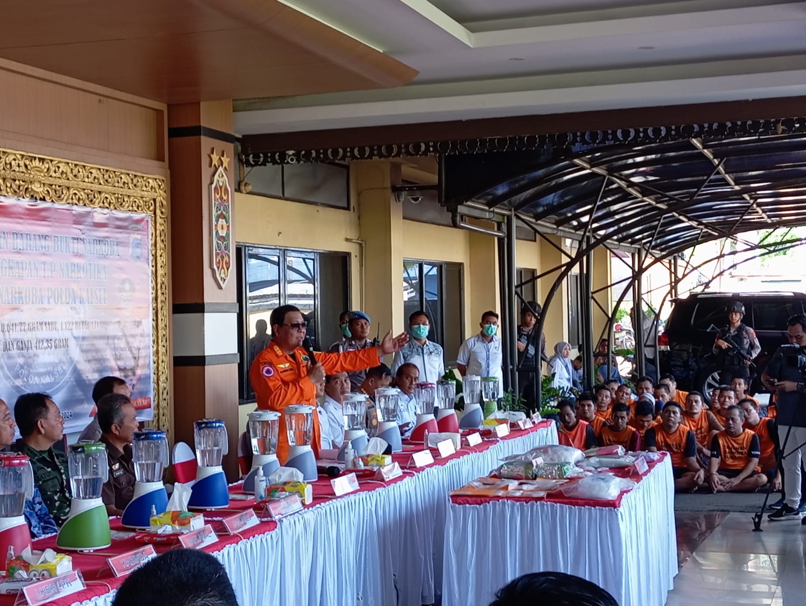 Polda Kalsel Musnahkan 10 Kg Lebih Shabu dan Ribuan Pil Ekstasi, Gubernur Sebut 54 Ribu Jiwa Terselamatkan 
