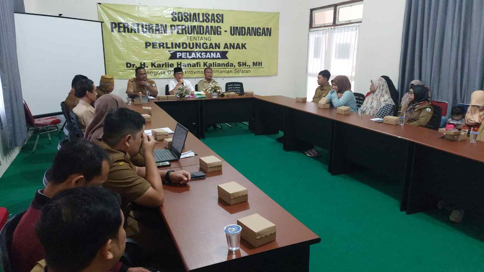 Anggota DPRD Kalsel Karlie Hanafi Sebut, Masih Banyak Yang Abaikan Larangan Eksploitasi Terhadap Anak