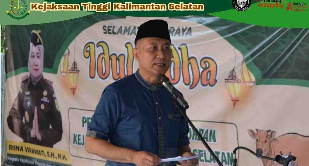 Idul Adha 1445 Hijriyah Kali Ini, Kejati Kalsel Sembelih 31 Ekor Sapi