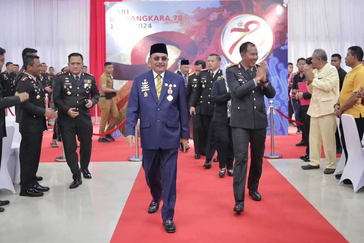 Di HUT ke-78 Bhayangkara, Supian HK Berharap Polda Kalsel Terus Berikan yang Terbaik Untuk Masyarakat