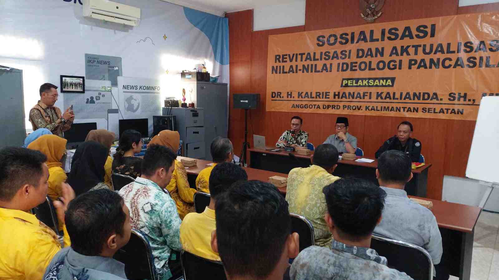 Karlie Hanafi Kembali Sosialisasikan Pancasila Sebagai Pandangan Hidup Bangsa