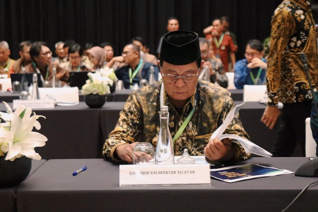 Paman Birin Ikuti Rakernas Kebijakan Satu Peta di Jakarta