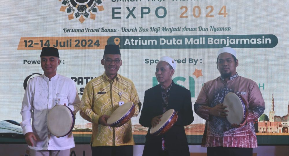 Antusias Tinggi Wisata Religi, Paman Birin Apresiasi Kalsel Umrah, Haji dan Wisata Halal Expo 2024