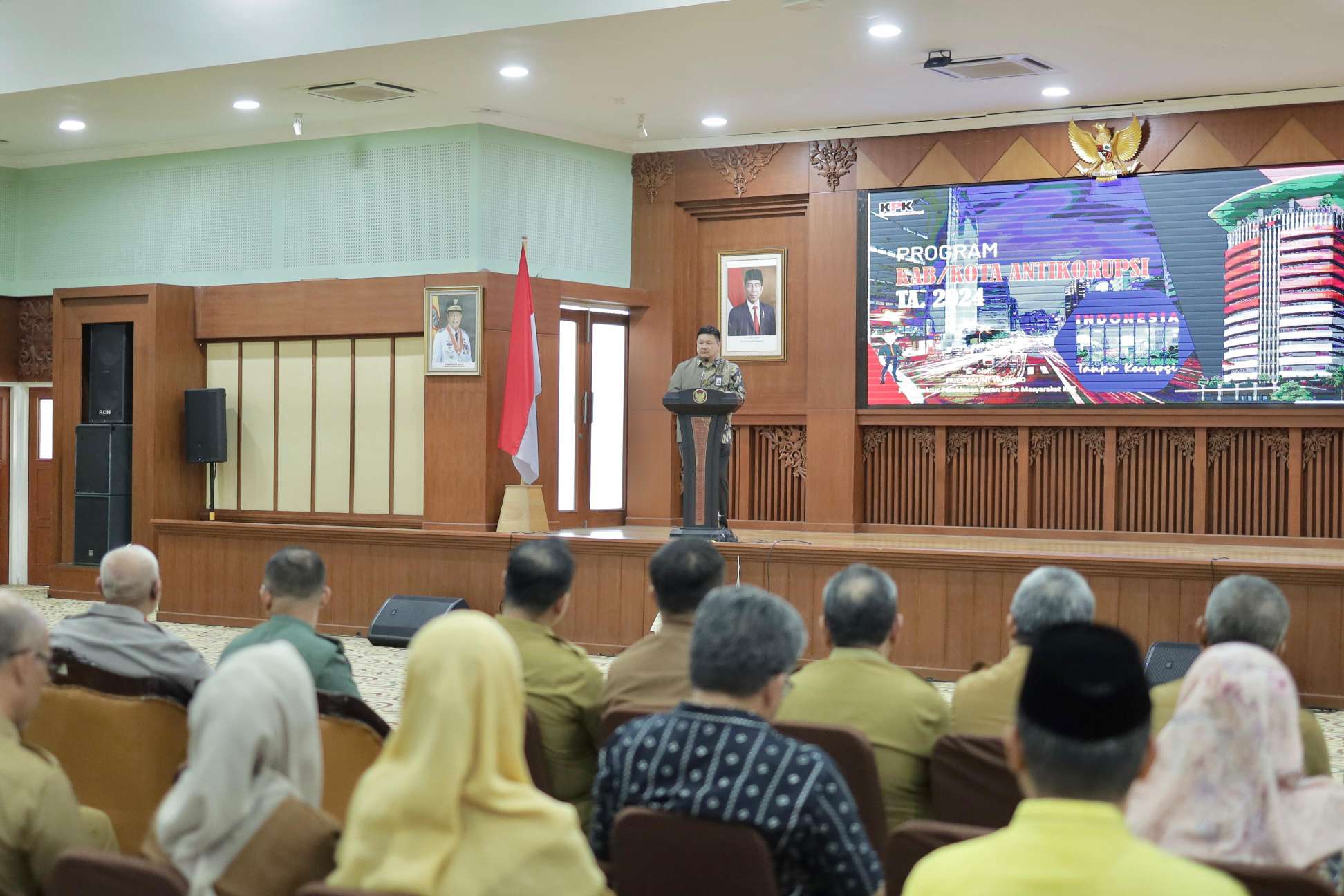Ciptakan Daerah Bebas Korupsi, Supian HK Hadiri Program Sosialisasi Anti Korupsi Oleh KPK RI