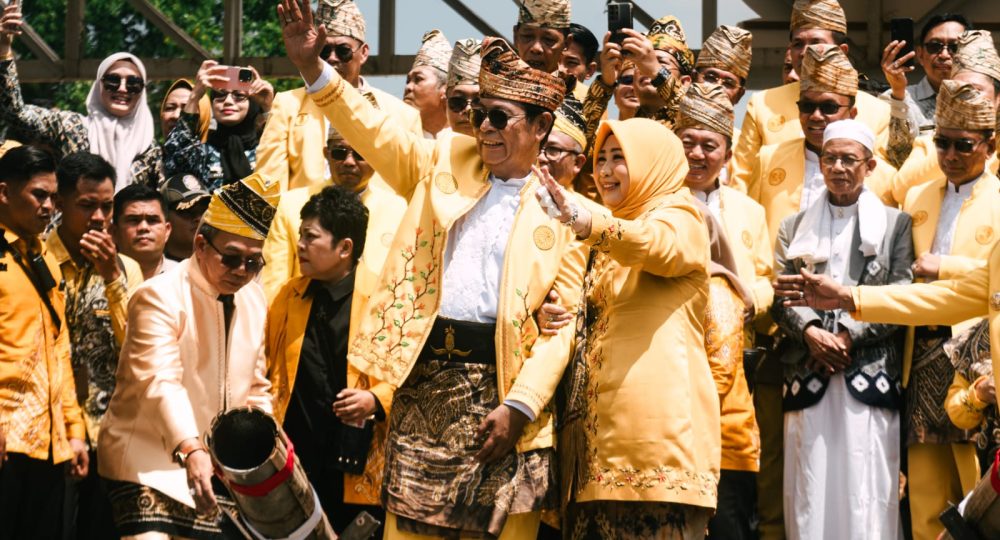 Paman Birin Sampaikan Kemajuan Pembangunan Banua di Puncak Harjad Kalsel ke 74