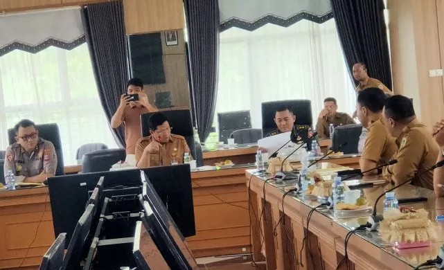 Bersiap Jelang Pelantikan Dewan Baru; Setwan Kalsel Gelar Rakor