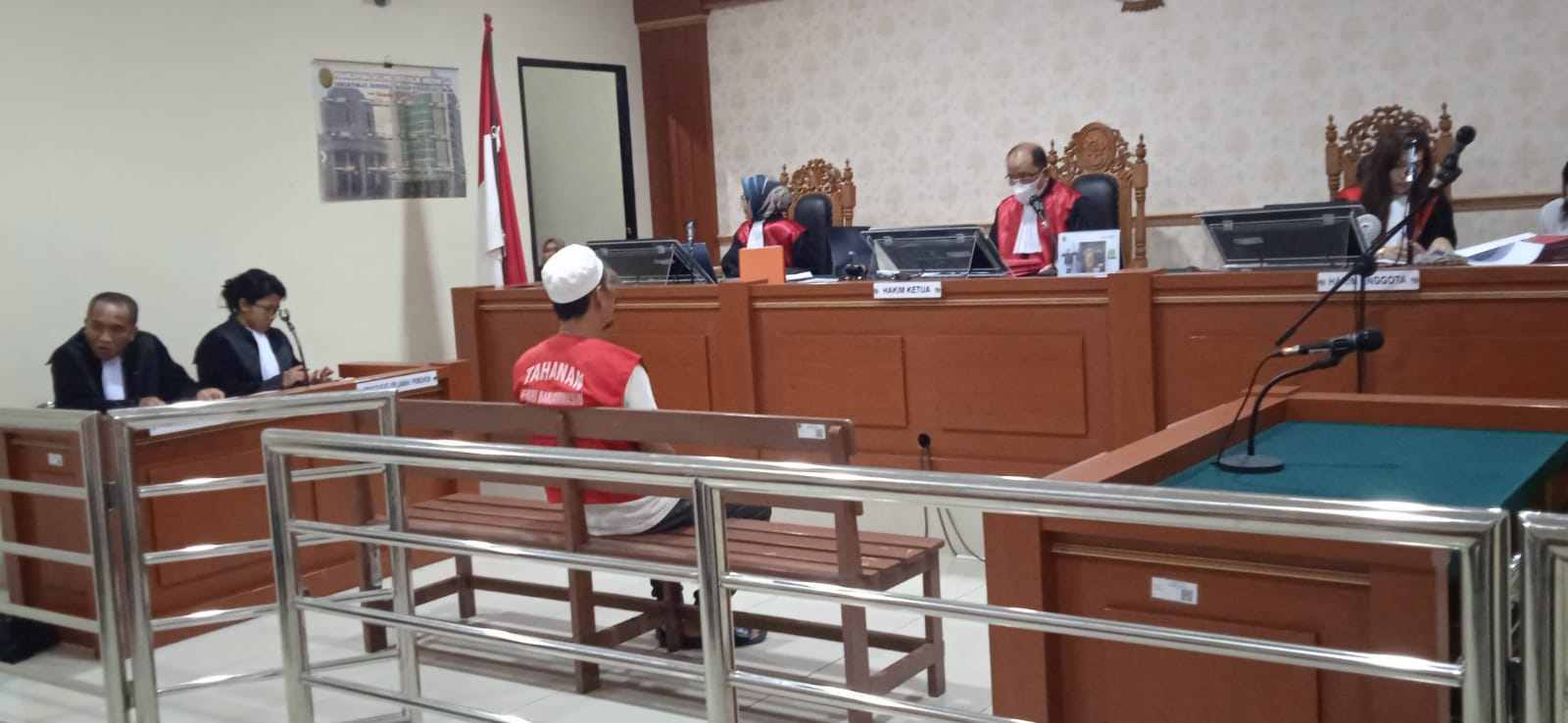 Sabu 48 Gram, Syarif Vampir Divonis 8 Tahun Penjara