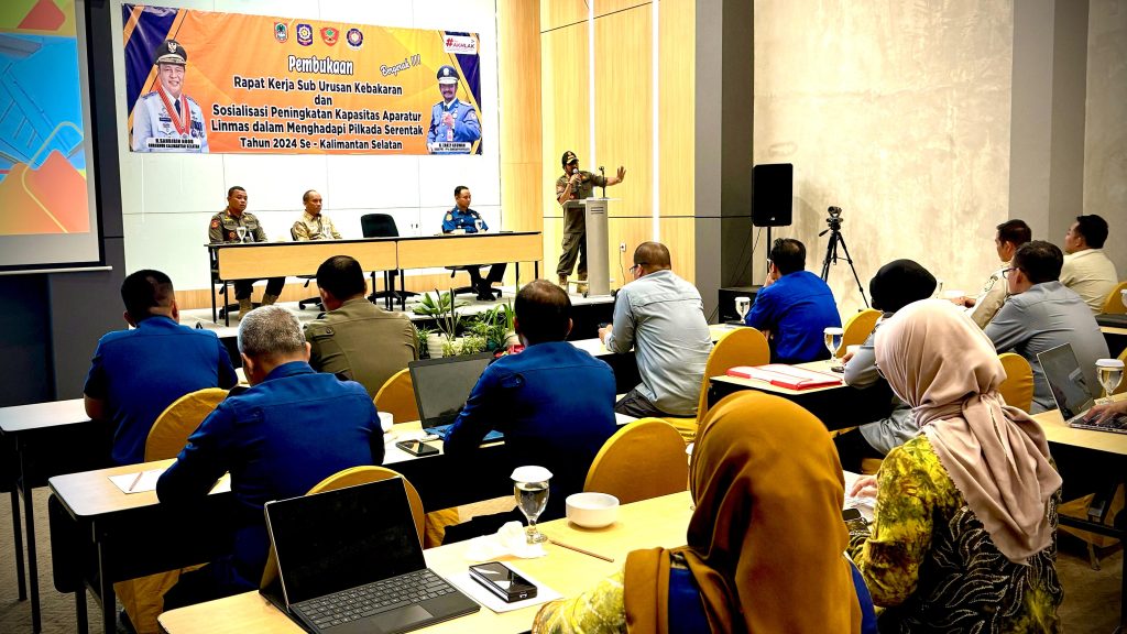 Satpol PP dan Damkar se- Kalsel Mantapkan Koordinasi dan Kolaborasi Jelang Pilkada Serentak