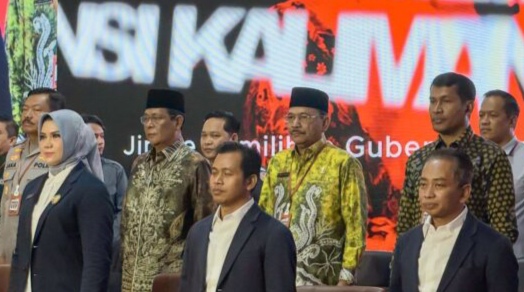 Hadiri Penetapan Nomor Kontestan, Supian HK Berharap Gelaran Pilkada Kalsel Berlangsung Aman dan Kondusif