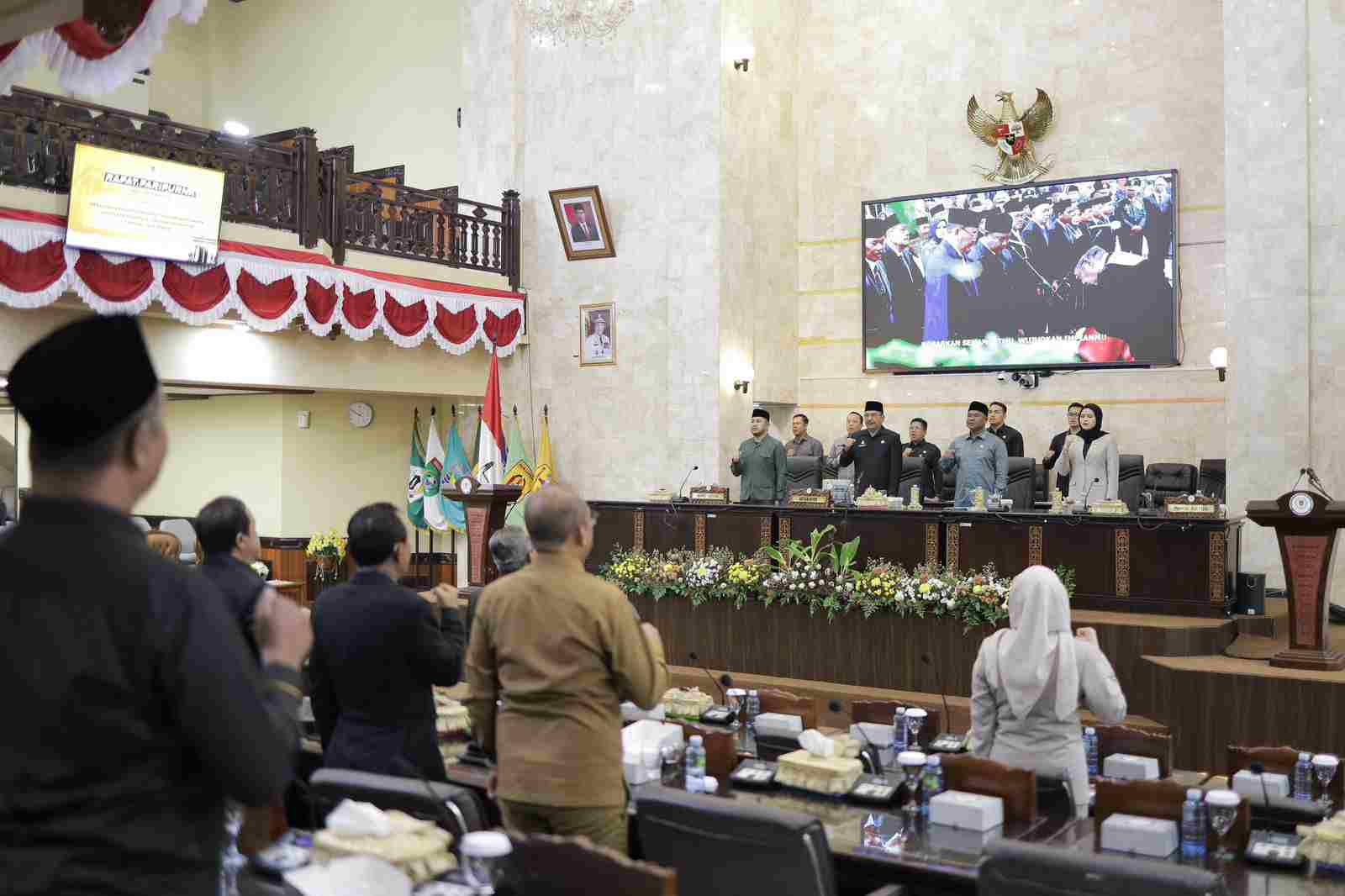 Pengambilan Keputusan Rancangan Tata Tertib, DPRD Provinsi Kalsel Gelar Rapat Paripurna