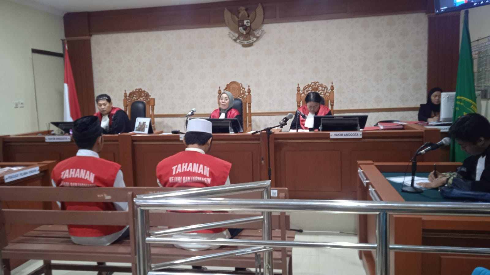 PN Banjarmasin Vonis 16 Tahun Penjara  3 Terdakwa Sabu 6  Kilogram