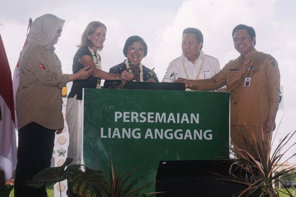 Persemaian Liang Anggang di Banjarbaru Diresmikan Menteri LHK Siti Nurbaya