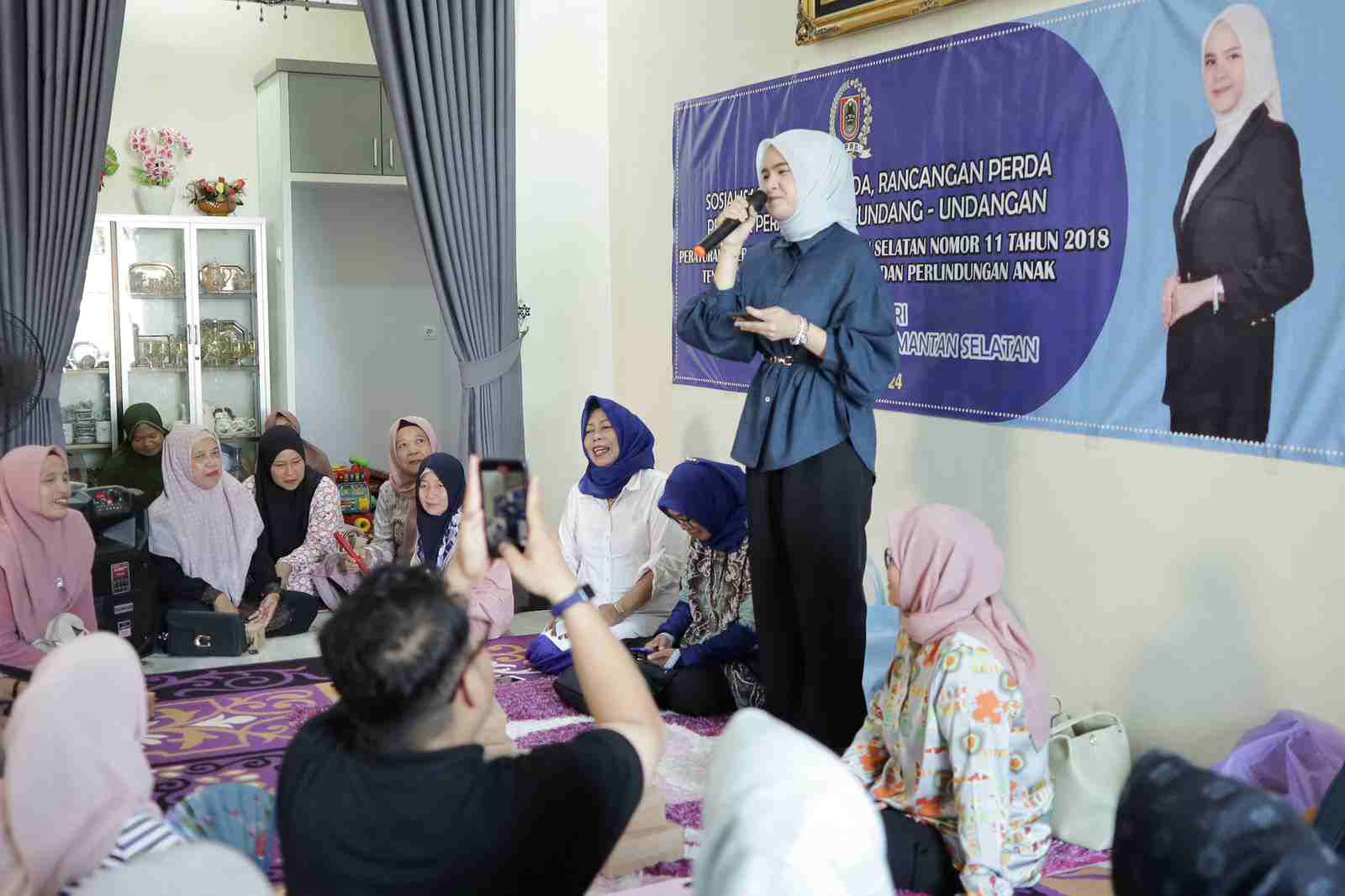 Sosialisasi Perda Perlindungan Perempuan dan Anak, Wakil Ketua DPRD Provinsi Kalsel Sebut SDM Berkualitas Mutlak