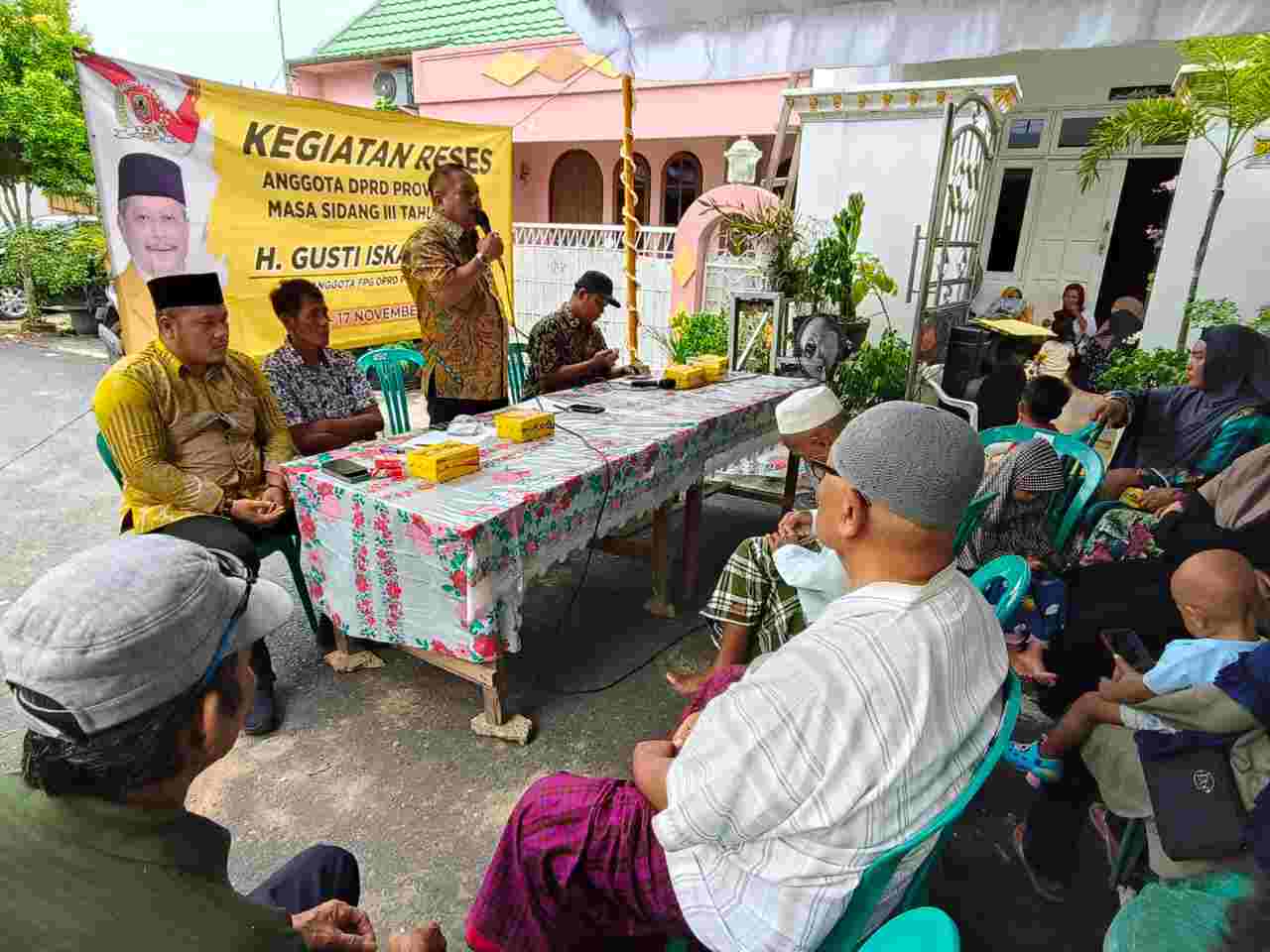 Serap Aspirasi Masyarakat, H. Gusti Iskandar Gelar Rases di Banjarbaru