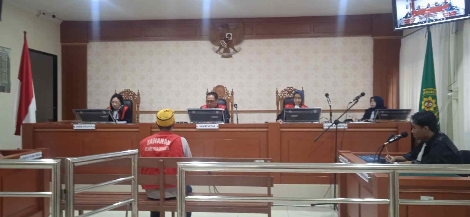 JPU Tuntut Adi Kurir Sabu 5,9 kilogram 13 Tahun 6 Bulan Penjara