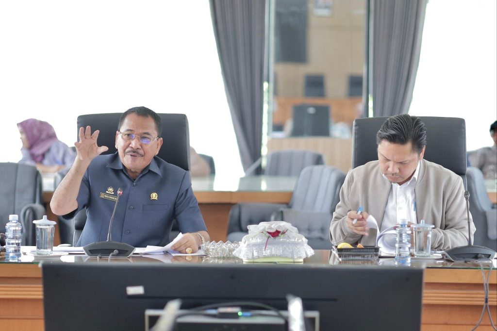 Fokus Sektor Pendapatan dan Capaian Target, TPAD dan Banggar DPRD Kalsel Bahas Raperda APBD 2025