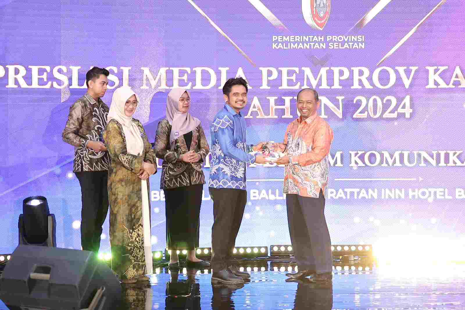 Malam Apresiasi Media Pemerintah Kalsel 2024, Rais Ruhayat Dorong Humas Kreatif dan Inovatif