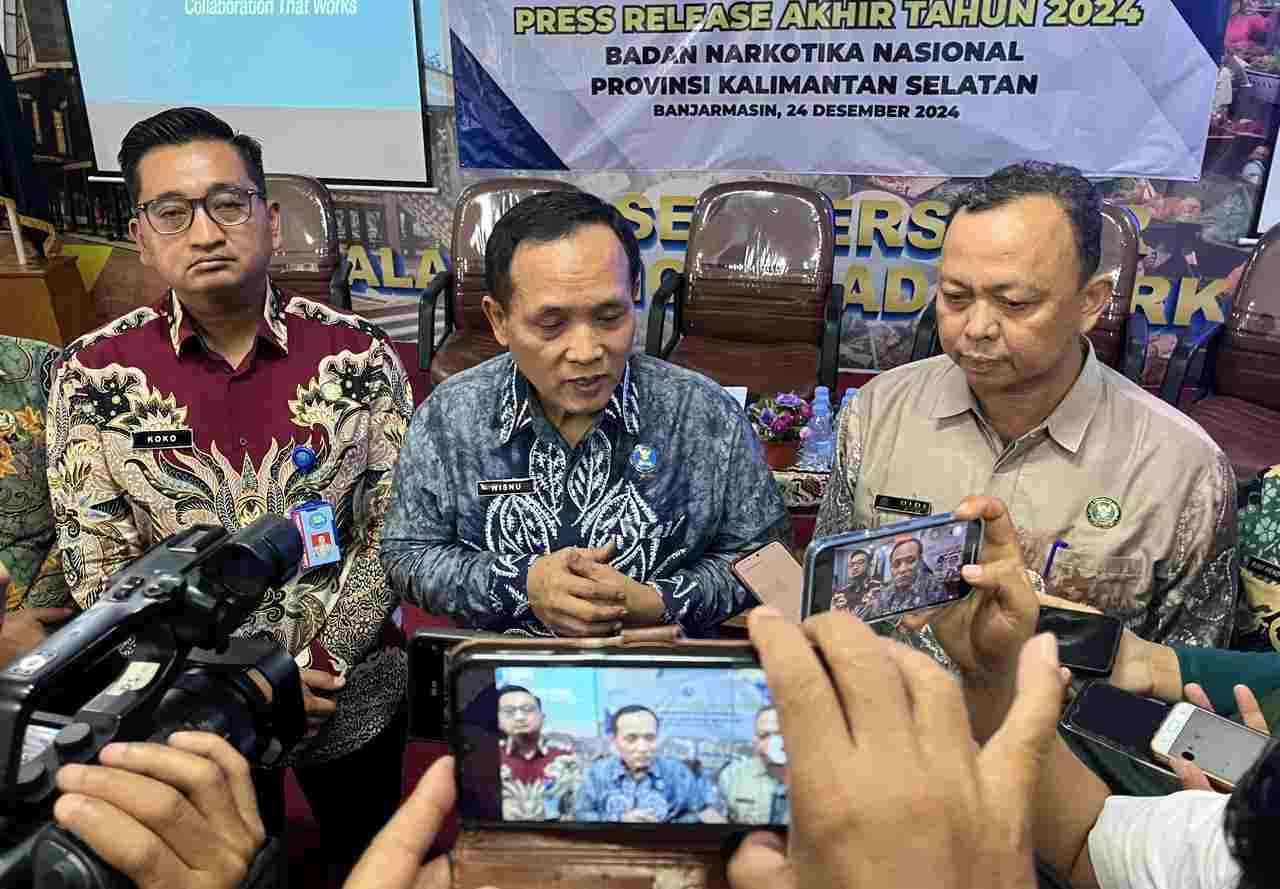 Peredaran Narkotika di Kalsel Tinggi, BNNP Tidak Akan Tangkap Pengguna Karena Adalah Korban