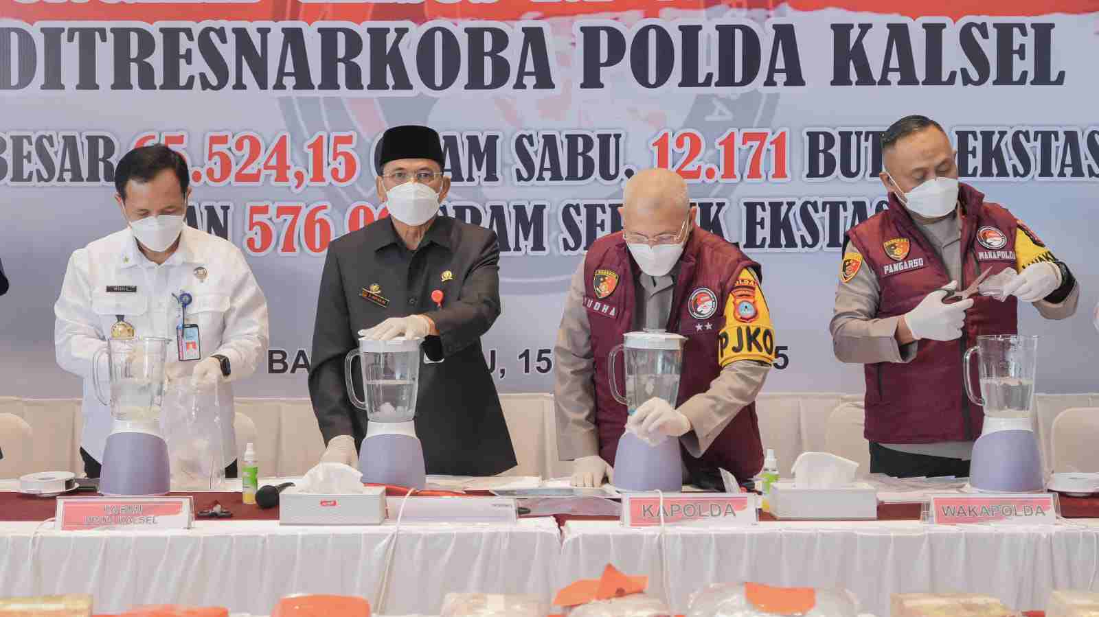 Kalsel Masih Jadi Pasar Potensial, Ketua DPRD Kalsel: Awasi Anak-anak Kita Agar Terhindar Bahaya Narkoba