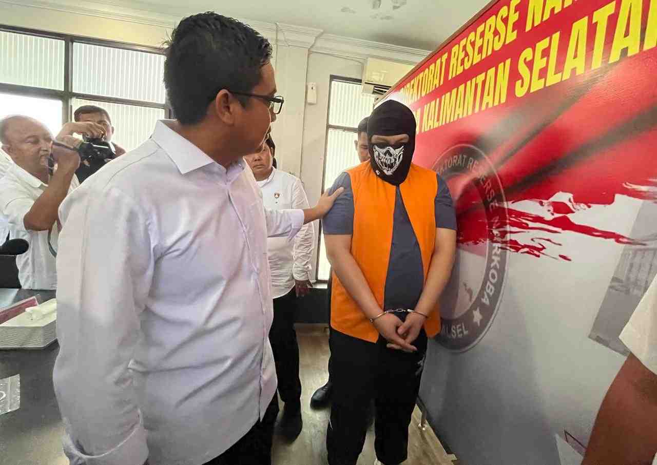 Ditresnarkoba Polda Kalsel Jemput Pengendali Narkotika Jaringan Fredy Pratama, Berharap Pengadilan Lakukan Hukuman Mati