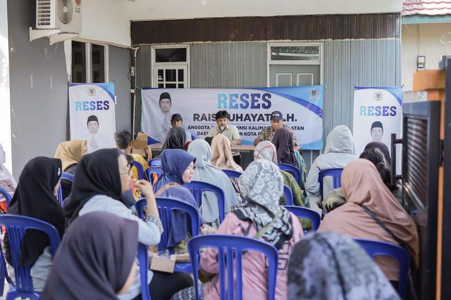 Rais Ruhayat Reses di Kuin Selatan, Warga Interaktif Sampaikan Aspirasi