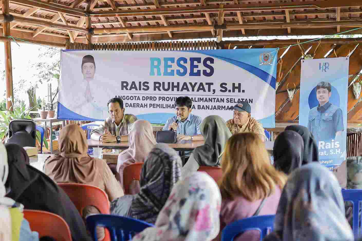 Reses di Kuin Cerucuk, Rais Ruhayat Dengar Langsung Persoalan Lingkungan Tentang Sampah