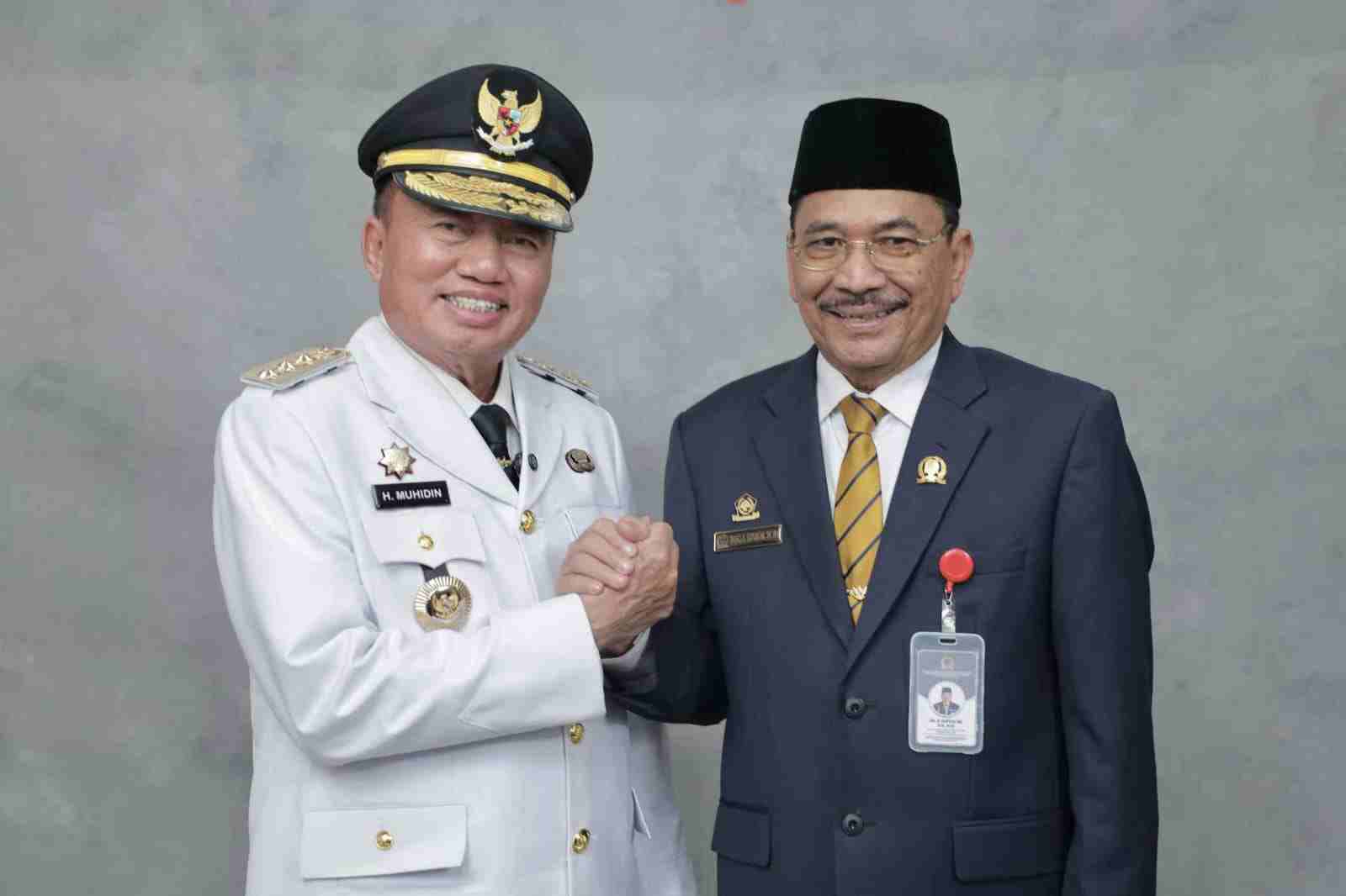 Hadiri Pelantikan Kepala Daerah, Ketua DPRD Kalsel Harapkan Eksekutif dan Legislatif Terus Bersinergi