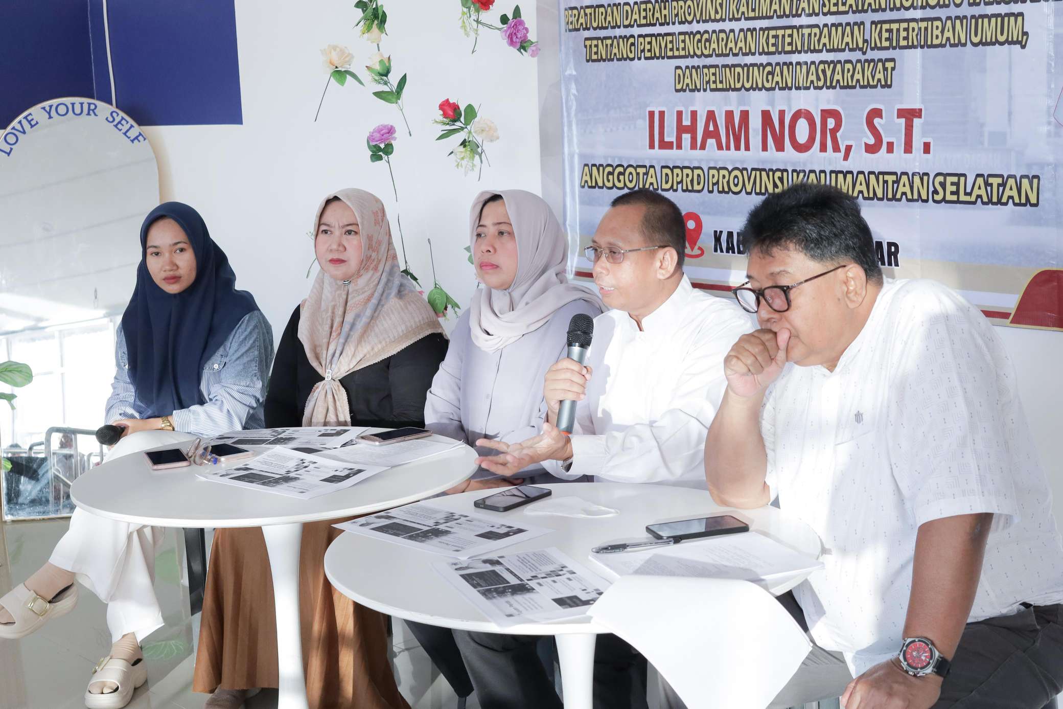 Bulan Ramadan, Ada Perda Ketentraman Umum yang Disosialisasikan Anggota DPRD Kalsel di Kabupaten Banjar