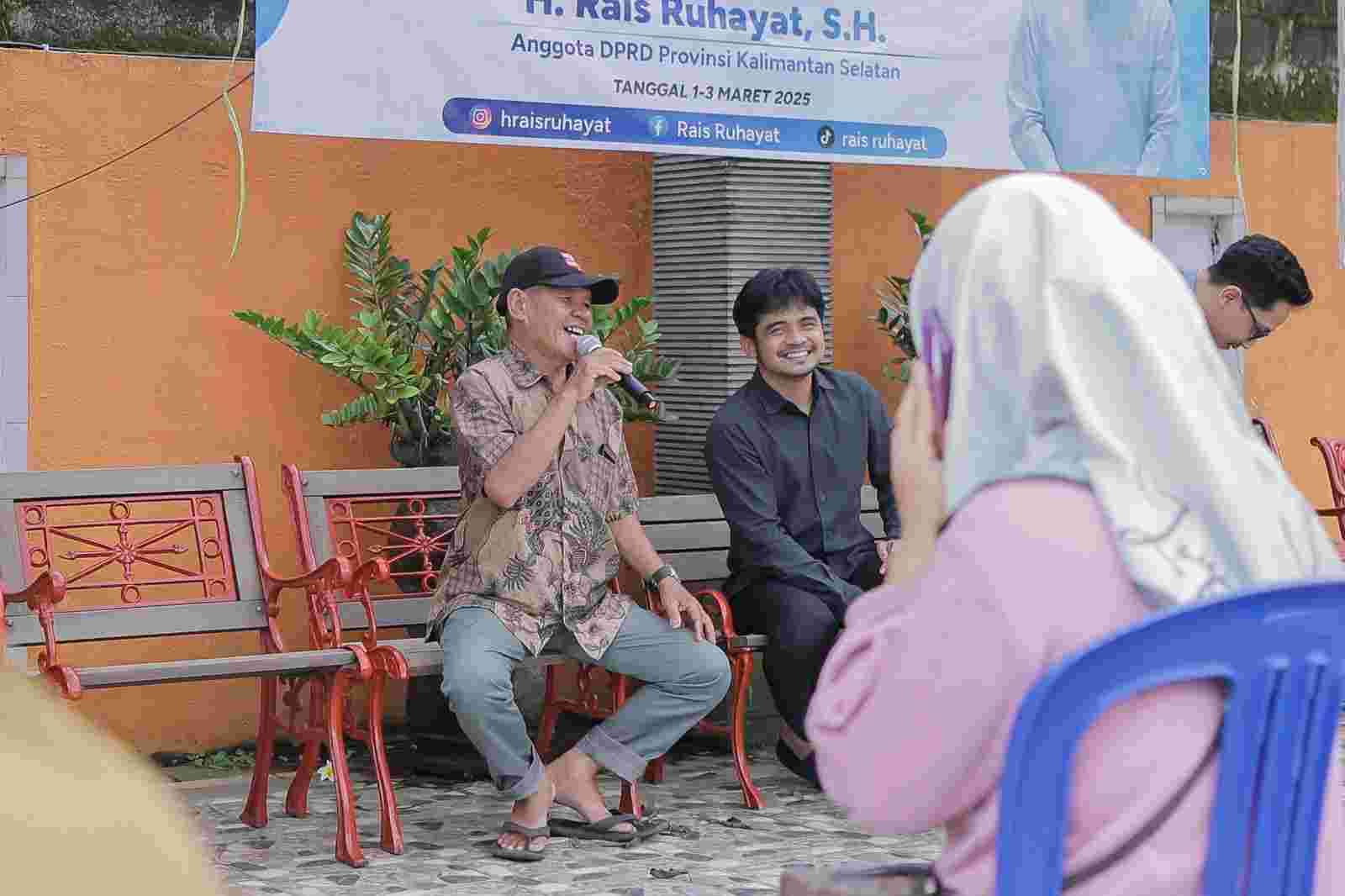 Di Kuin Selatan, Rais Ruhayat Beri Pemahaman Tentang Keterlibatan Pemuda Dalam Pembangunan Daerah