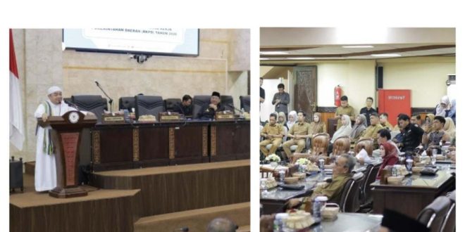 Halal Bi Halal DPRD Kalsel, Ustadz Mubarrak : Jika Memilih Jalan Taqwa, Maka Surga Pun Menanti