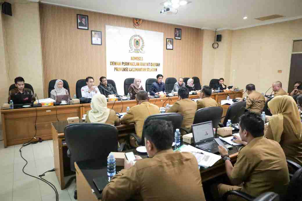 Bahas LKPj 2024, Pansus I DPRD Kalsel Rapat Bersama 6 Mitra Kerja