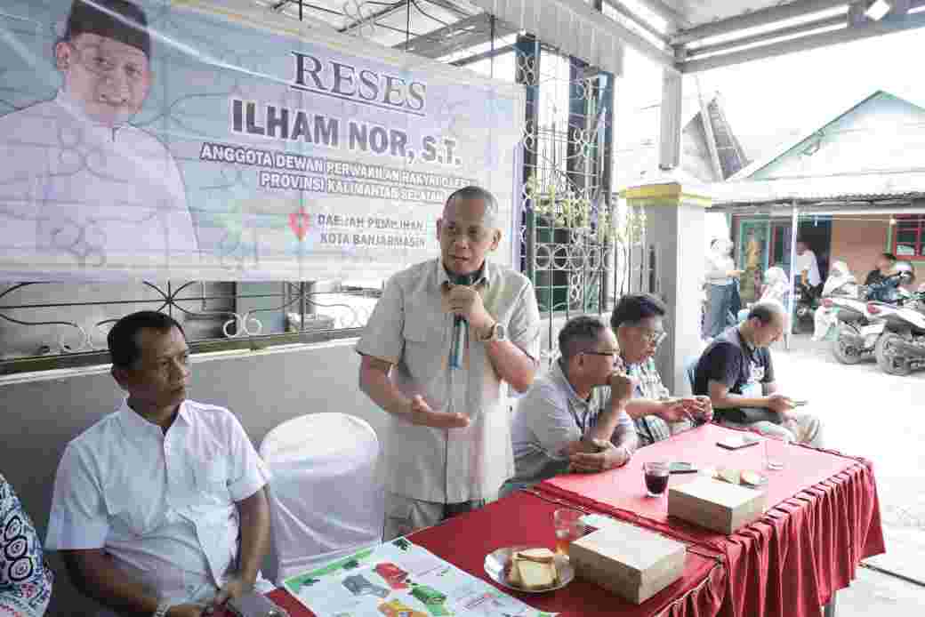 Ilham Nor Tutup Reses dengan Serap Aspirasi Warga Pemurus Dalam, Soroti Sampah dan Rendahnya Aktivasi IKD