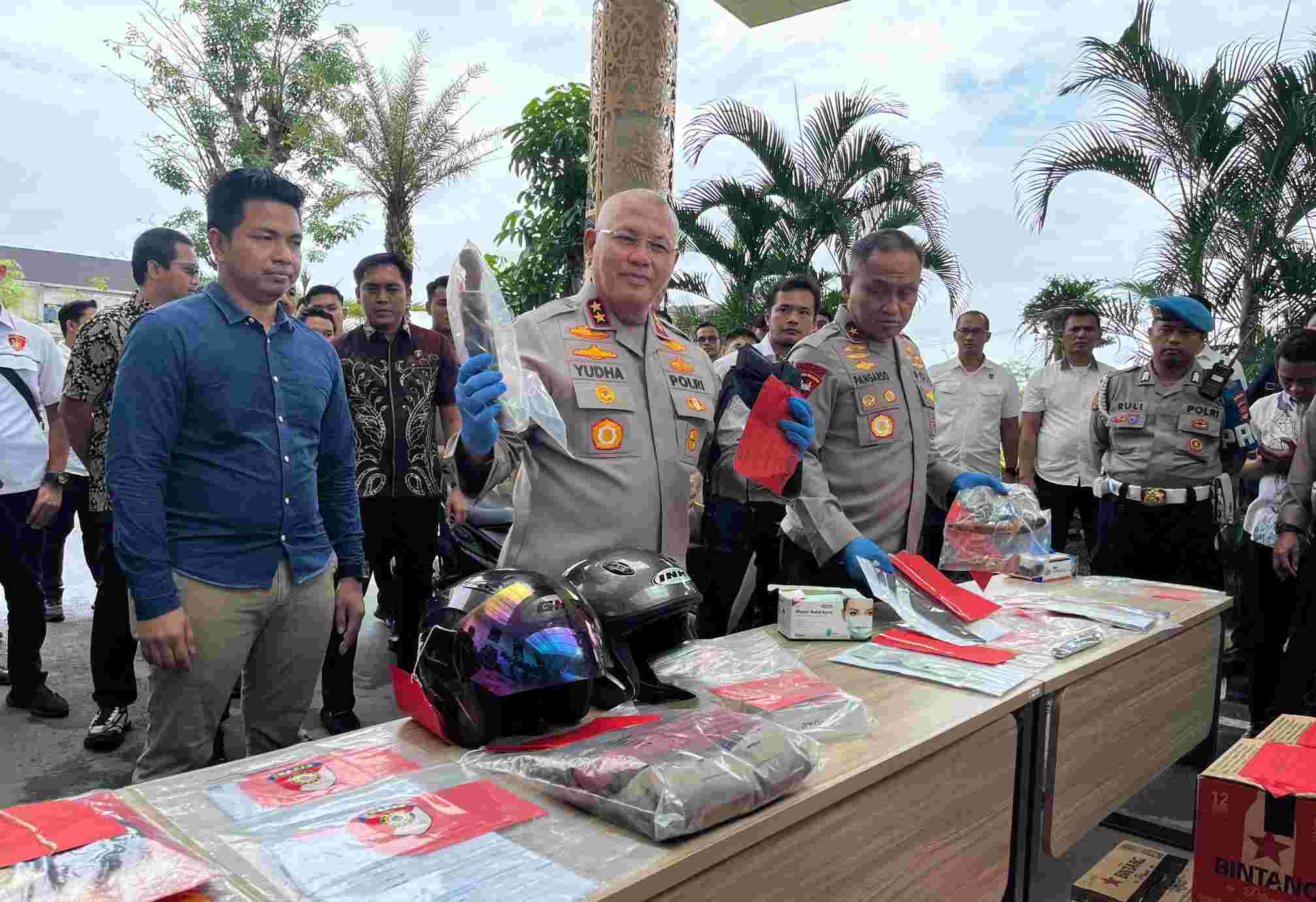 Kurang dari 14 Hari, 135 Preman Diamankan, Polda Kalsel Temukan Penyalahgunaan Narkotika dan Kepemilikan Airsoft Gun