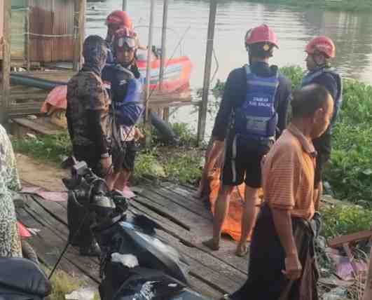 Tenggelam di Sungai Martapura, Jasad Ridho Ditemukan Sejauh 13 Kilometer Dari Lokasi Awal
