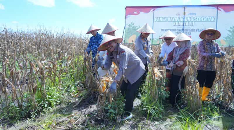 Ketua DPRD Kalsel Apresiasi Keberhasilan Polda Kalsel Panen Raya Jagung di Lahan Basah