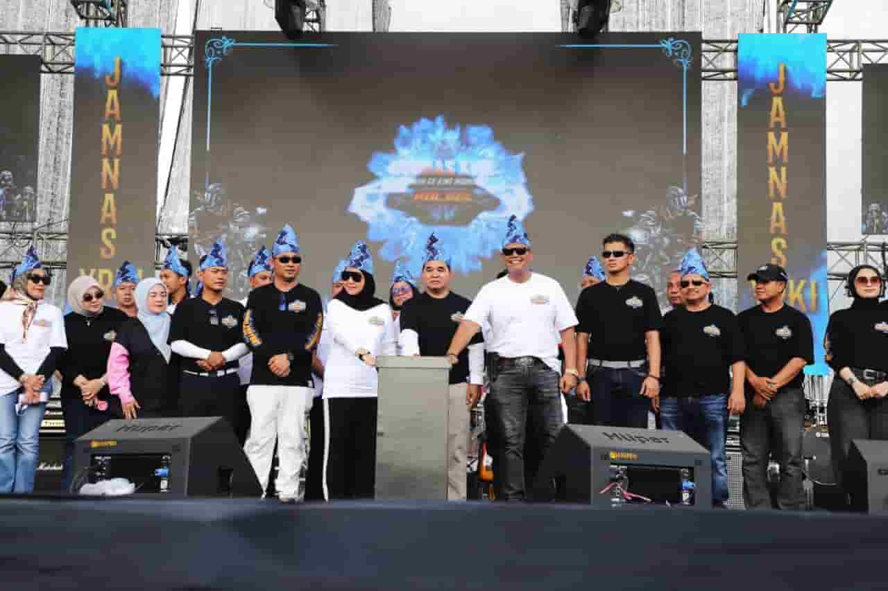 RX King Menggema, Ribuan Bikers Padati Banjarbaru di Jambore Nasional ke-18