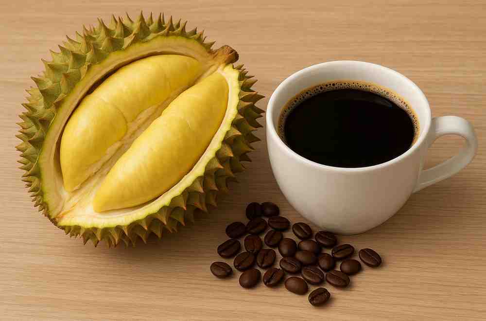 Bolehkah Makan Durian Sambil Minum Kopi? Begini Kata Ahli Kesehatan