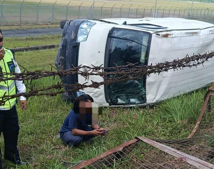 Kecelakaan Depan Novotel Banjarmasin, Anak Perempuan Tewas, Dua Korban Dirawat